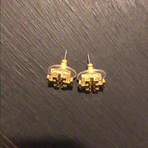 Tory Burch Jewelry - Tory Burch Logo Stud Gold Earrings Tory Burch Jewelry - Tory Burch Logo Stud Gold Earrings